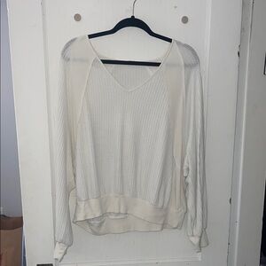 In Bloom Cream Crew Neck Sweater